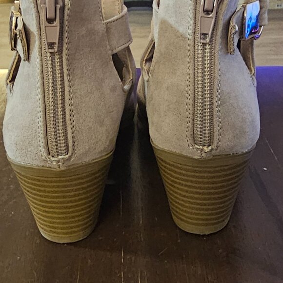 Beige Mini Booties - Picture 2 of 5